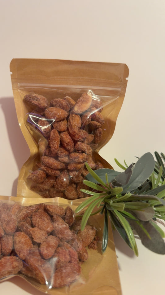 Almendras caramelizadas